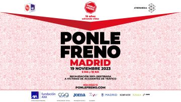 Cartel de la Carrera Ponle Freno de Madrid 2023