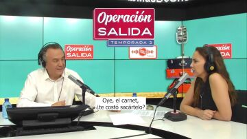 Chenoa a Roberto Brasero: "La tercera vez del práctico cogí una rotonda sobre dos ruedas, a lo 'Starsky y Hutch'" 
