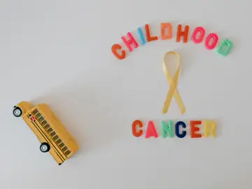 Imagen de archivo contra el cáncer infantil Imagen de archivo contra el cáncer infantil