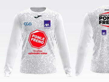 Camiseta técnica de la Carrera Ponle Freno Madrid 2023