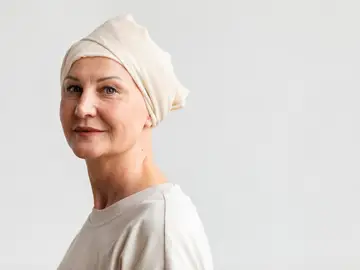 Mujer con cáncer Mujer con cáncer