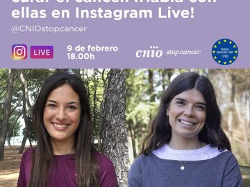 Las dos investigadoras del CNIO, Neibla Priego e Isabel Espejo, responden vuestras preguntas en un directo de Instagram