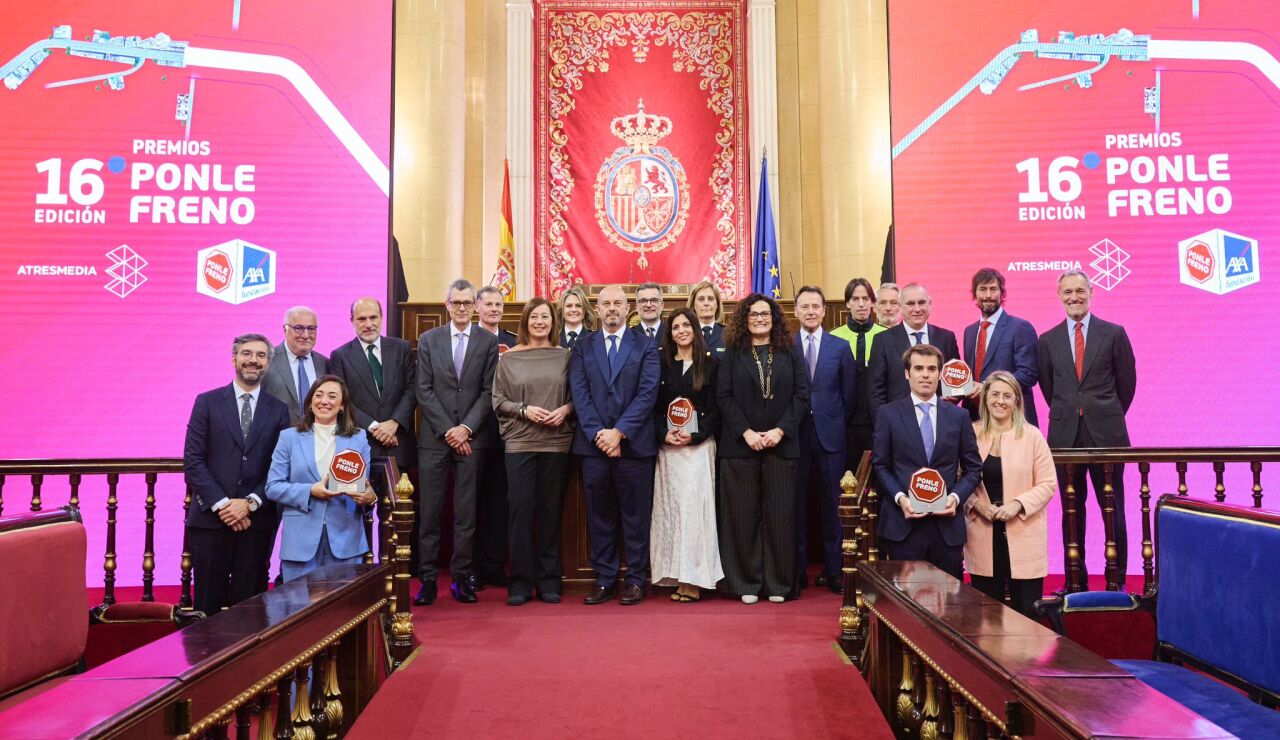 La 16ª edición de los Premios Ponle Freno reconoce la labor de personas y entidades para reducir las víctimas de tráfico