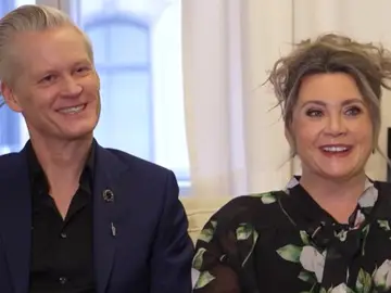 Camilla Läckberg y Henrik Fexeus presentan El Espejismo Camilla Läckberg y Henrik Fexeus presentan El Espejismo