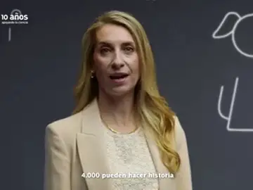 María Sanz Vicente: "4.000 científicas pueden hacer historia y ser referentes para las nuevas generaciones" María Sanz Vicente: "4.000 científicas pueden hacer historia y ser referentes para las nuevas generaciones"