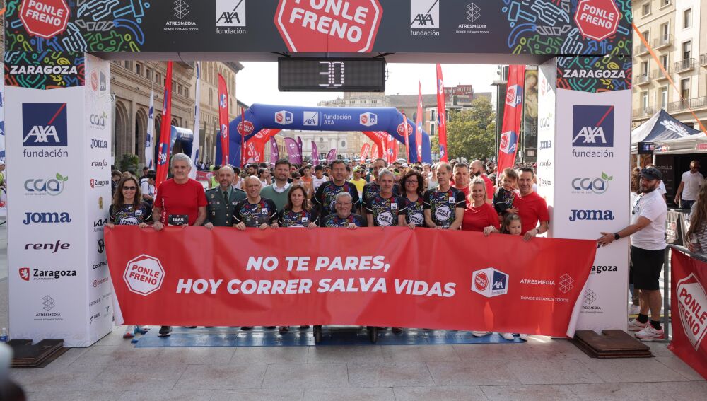 PONLE FRENO también bate récord en Zaragoza con cerca 3.000 participantes en su carrera de 2025 PONLE FRENO también bate récord en Zaragoza con cerca 3.000 participantes en su carrera de 2025