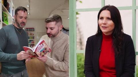 Pedro Ma&ntilde;as y David Sierra, Carissa Broadbent y Carla Gracia, esta semana en Crea Lectura