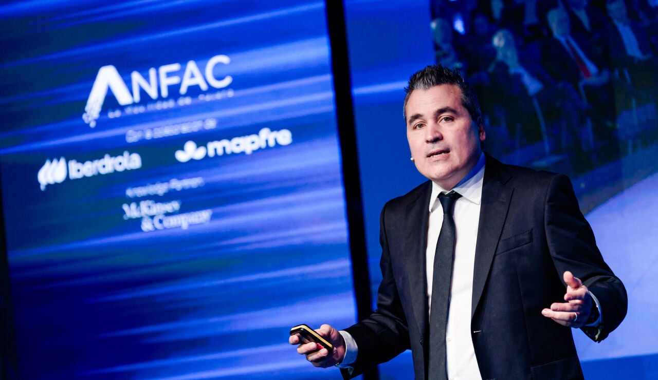 El presidente de ANFAC, Josep Mar&iacute;a Recasens, durante el VI edici&oacute;n del Foro ANFAC