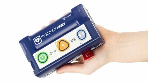 VIVEST lanza Pocket, el primer desfibrilador externo automático de bolsillo que llega a Europa