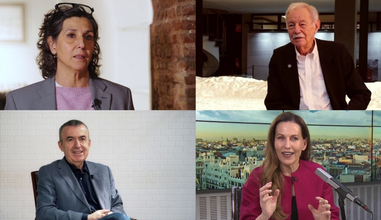 Eduardo Mendoza, Elvira M&iacute;nguez, Mar&iacute;a Jos&eacute; Rubio y Lorenzo Silva en Crea Lectura