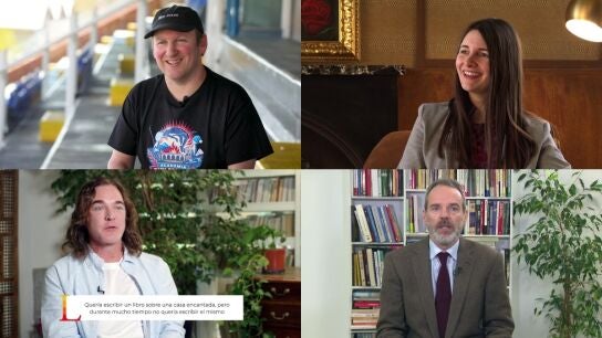 Blue Jeans, &Aacute;frica V&aacute;zquez, Silvano Guillamet, J.D. Barker en Crea Lectura