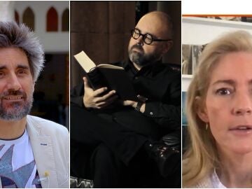 Carlos Ruiz Zaf&oacute;n, Manel Loureiro y Kathryn Stockett en Crea Lectura 
