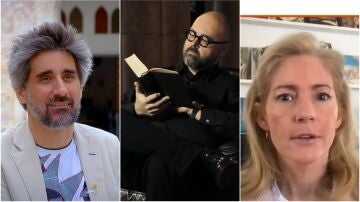 Carlos Ruiz Zaf&oacute;n, Manel Loureiro y Kathryn Stockett en Crea Lectura 