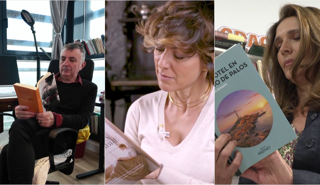 Sonsoles Ónega, Manuel Vilas, Ana Alemany y Collen Hoover en Crea Lectura Sonsoles Ónega, Manuel Vilas, Ana Alemany y Collen Hoover en Crea Lectura