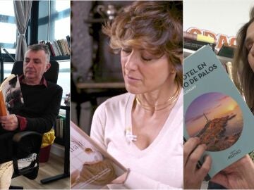 Sonsoles &Oacute;nega, Manuel Vilas, Ana Alemany y Collen Hoover en Crea Lectura