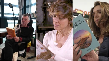 Sonsoles Ónega, Manuel Vilas, Ana Alemany y Collen Hoover en Crea Lectura Sonsoles Ónega, Manuel Vilas, Ana Alemany y Collen Hoover en Crea Lectura