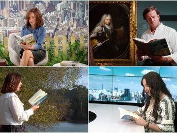  Paloma S&aacute;nchez - Garnica, Rafael Tarradas Bult&oacute;, Ledicia Costas y Noelia Alegre, en Crea Lectura 