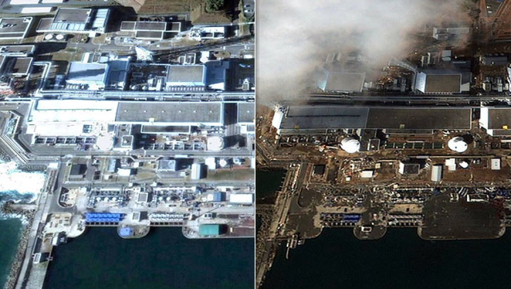 La central de Fukushima