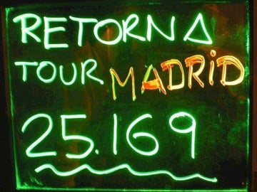 Retorna Tour en Madrid