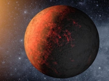 Recreación del Planeta Kepler-20e. Recreación del Planeta Kepler-20e.