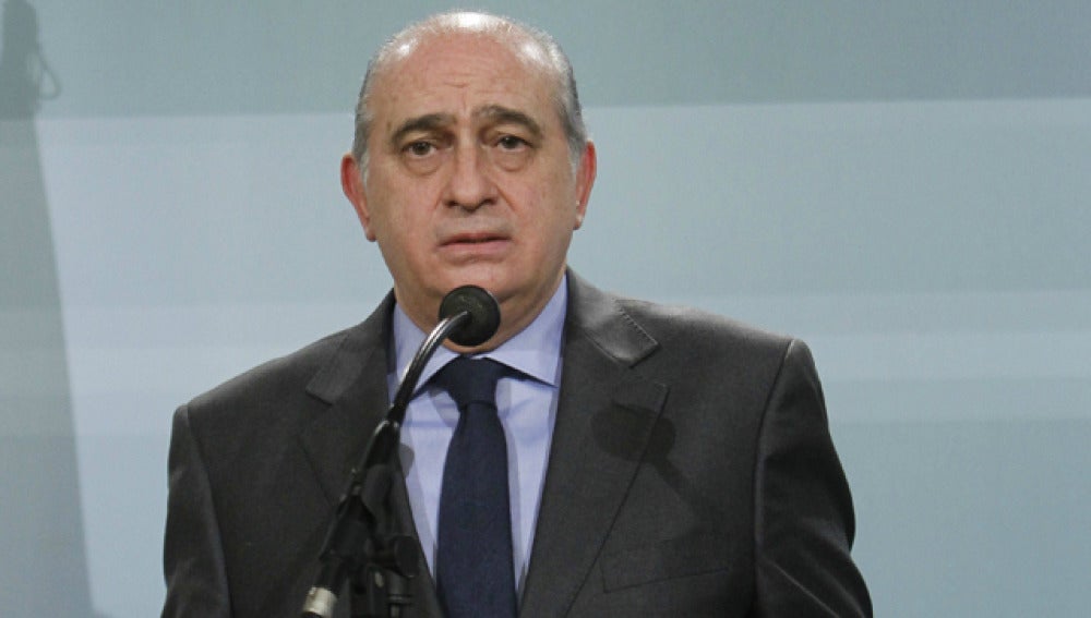 El ministro de Interior, Jorge Fernández Díaz