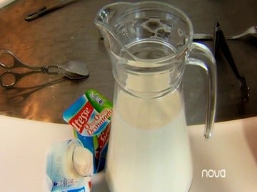 La leche esencial para una boca sana