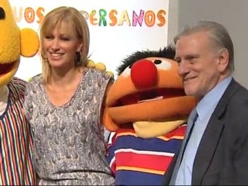 Susanna Griso y Valentir Fuster con Epi y Blas Susanna Griso y Valentir Fuster con Epi y Blas