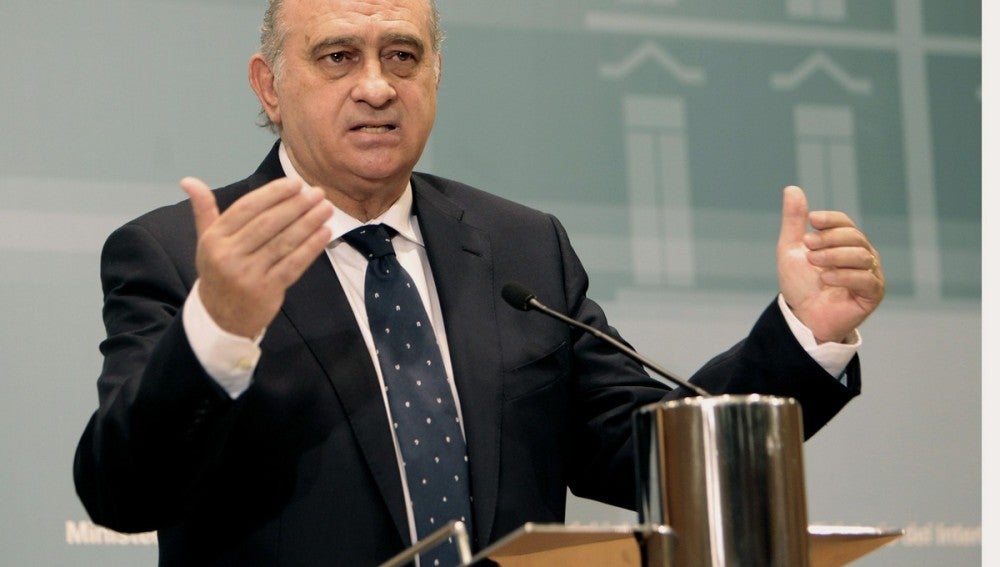 El ministro del Interior, Jorge Fernández Díaz