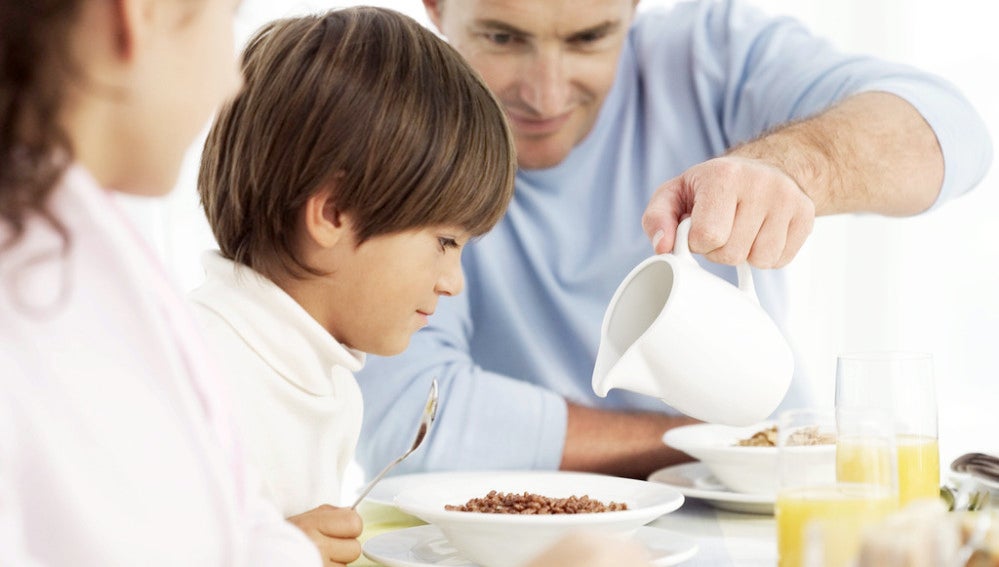 Desayuno en familia