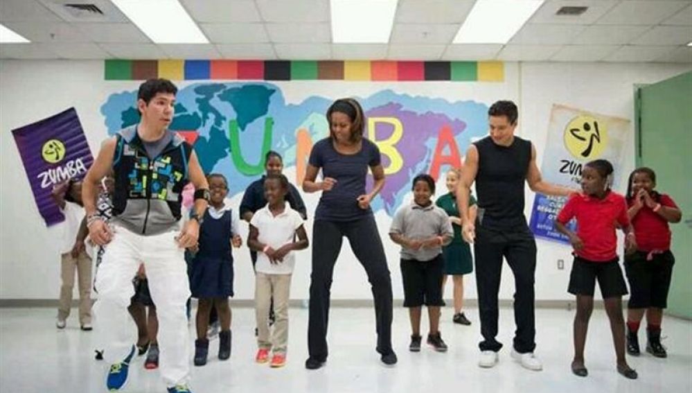 Zumba Michelle Obama