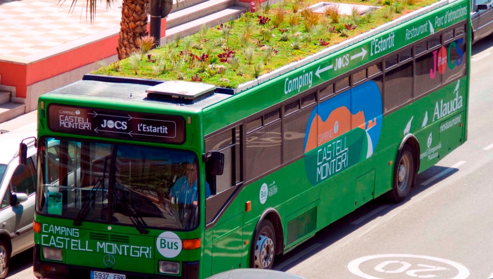 Jardín autobus