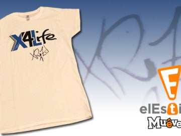 Camiseta firmada por XRIZ para El Estirón Camiseta firmada por XRIZ para El Estirón