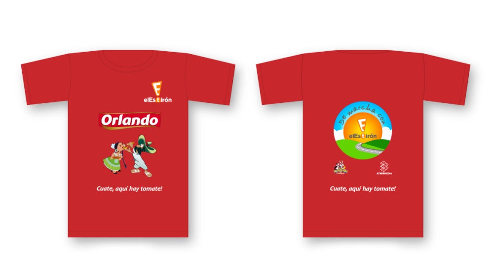 La camiseta de 'De Marcha con El Estirón' 2014