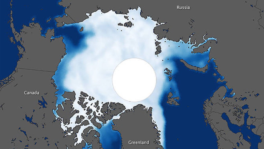 Pese al aumento de la Antártida el hielo ártico desaparece cada vez más deprisa