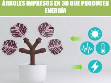 Desarrollan un árbol 'inteligente' que podría producir energía Desarrollan un árbol 'inteligente' que podría producir energía