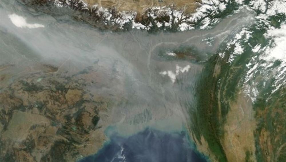 El Himalaya no actúa como barrea suficiente para frenar la contaminación 