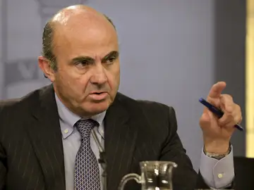 El ministro de Economía, Luis de Guindos El ministro de Economía, Luis de Guindos