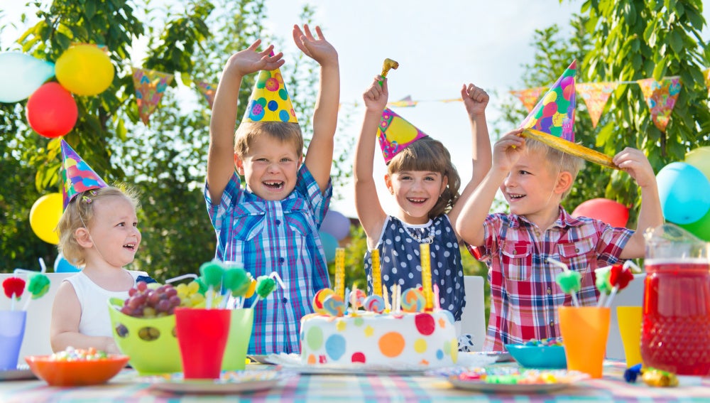 La comida de las fiestas infantiles debe ser variada y muy saludable