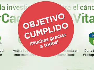 Cadapasoesvital . Objetivo cumplido Cadapasoesvital . Objetivo cumplido