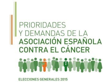 La AECC reclama a los partidos políticos que un compromiso con los afectados de cáncer forme parte de sus programas electorales 