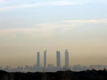 Altos niveles de contaminación en Madrid