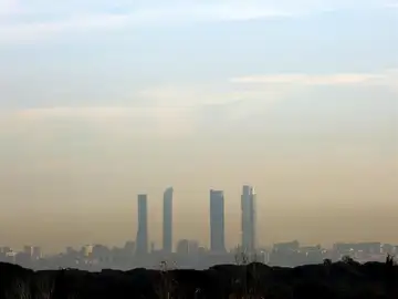 Altos niveles de contaminación en Madrid Altos niveles de contaminación en Madrid