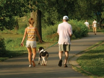 Caminar más de una hora al día reduce a la mitad el riego de padecer dolencias arteriales 