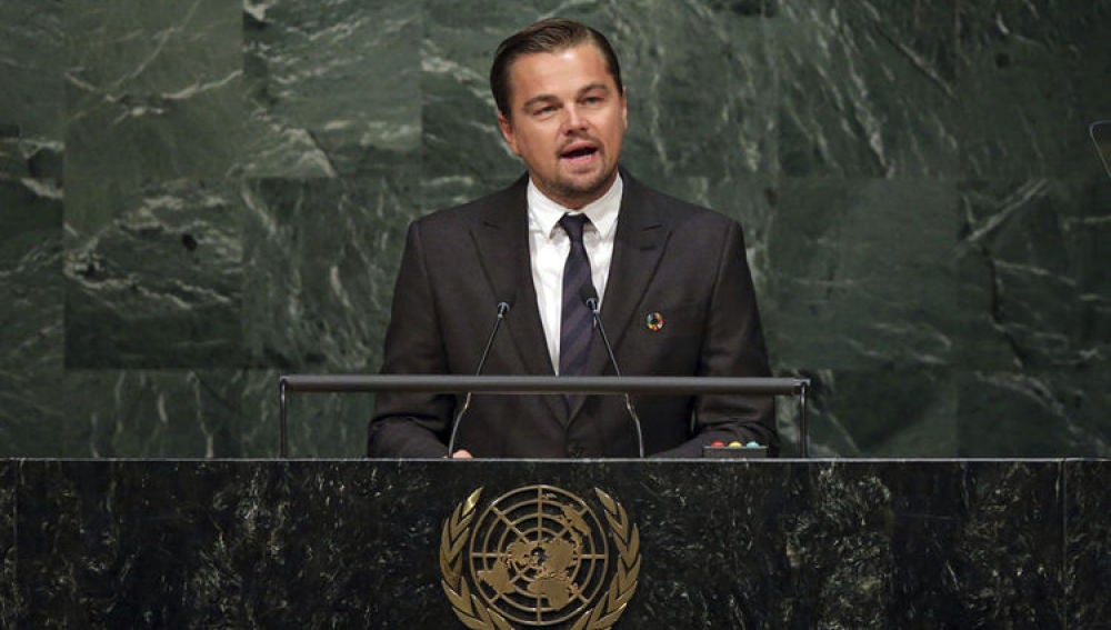 Leonardo DiCaprio: "El acuerdo contra el cambio climático es histórico pero no suficiente" 