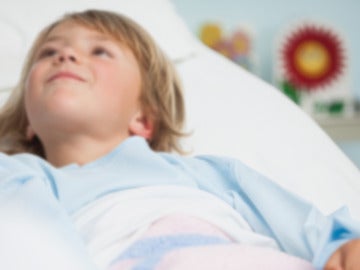 Imagen de un niño hospitalizado