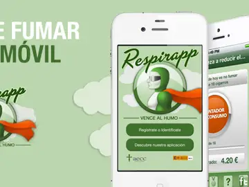 'Respirapp', una aplicación de la AECC para dejar de fumar 'Respirapp', una aplicación de la AECC para dejar de fumar