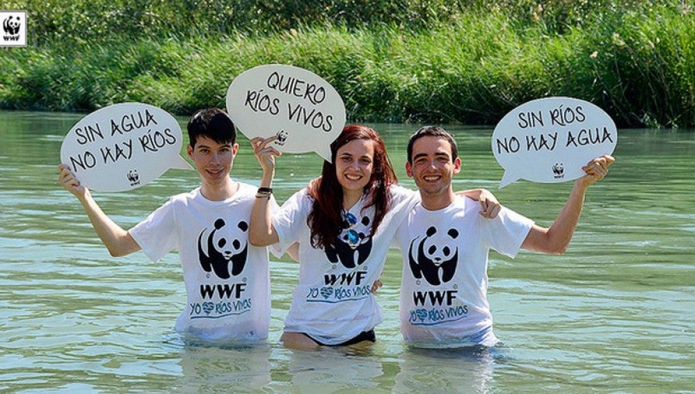 'Mójate por los ríos', una iniciativa de WWF