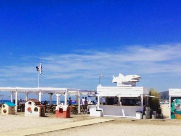 Chiringuito de playa en Torremolinos
