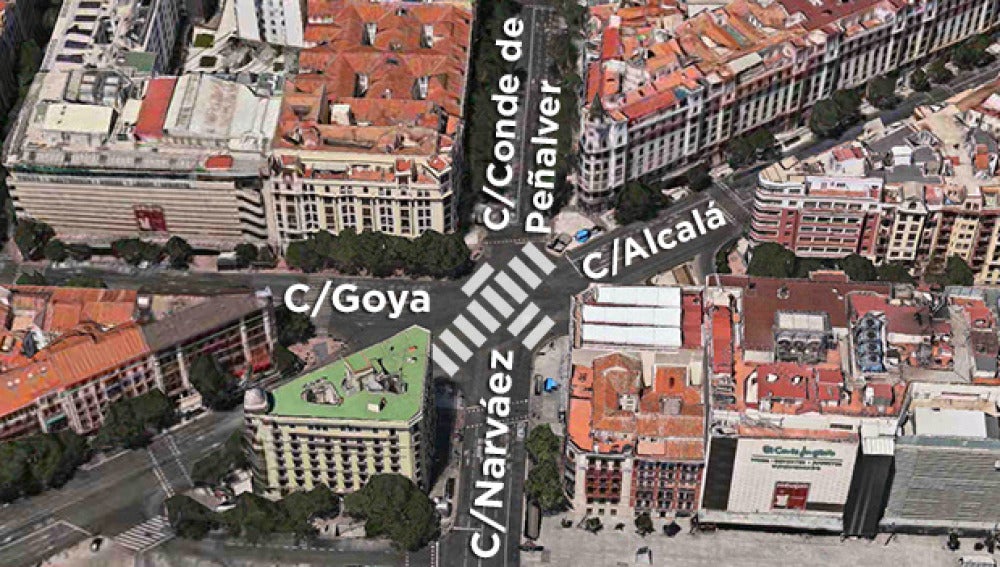 Madrid tendrá su primer paso peatonal en diagonal