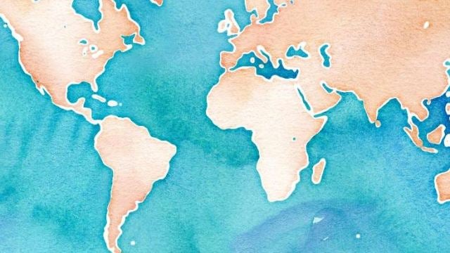 Un mapa simula cómo sería el movimiento de los residuos de plástico en los océanos